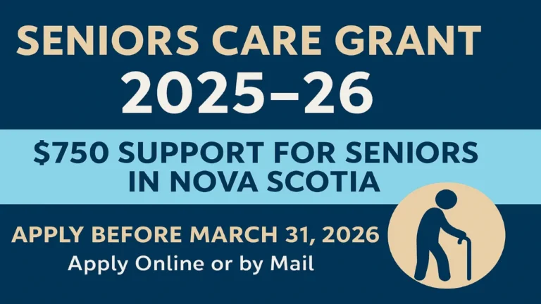 Grants for Seniors in Nova Scotia
