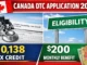 Canada DTC Application