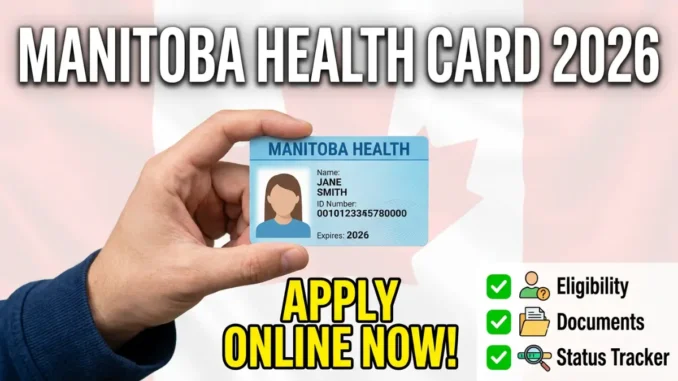 Manitoba Health Card Application