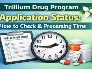 Trillium Drug Program Application Status
